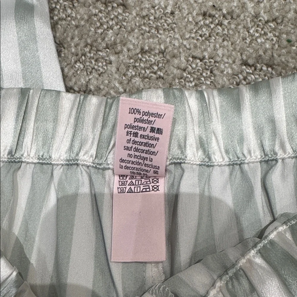 Victoria’s Secret Striped Satin Pajama Set - Picture 3 of 8